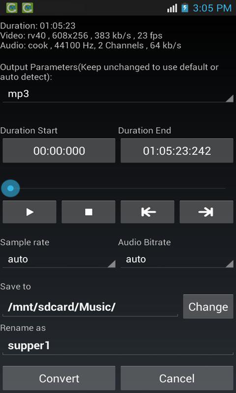 best m4a to mp3 converter android